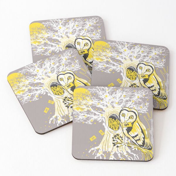 Item preview, Wise Wealth – Owl and Money Tree designed and sold by cheloartes.