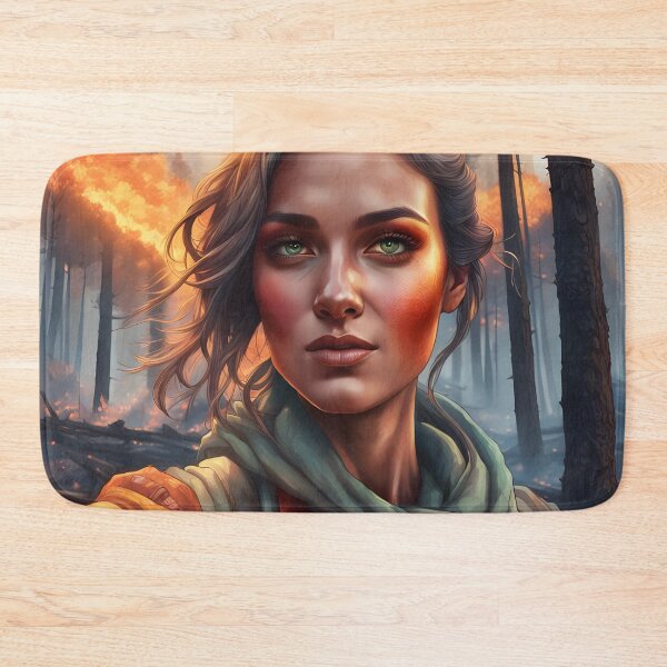 Item preview, "Selfie in the Firestorm" – Beauty Amid Chaos designed and sold by PawPrintedArt.
