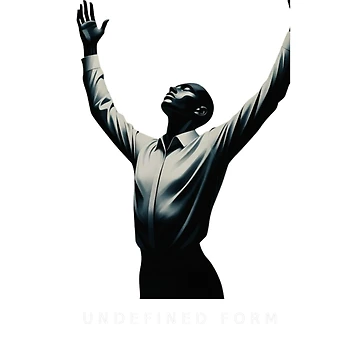 Artwork thumbnail, PRAISE - BLACK by UndefinedForm