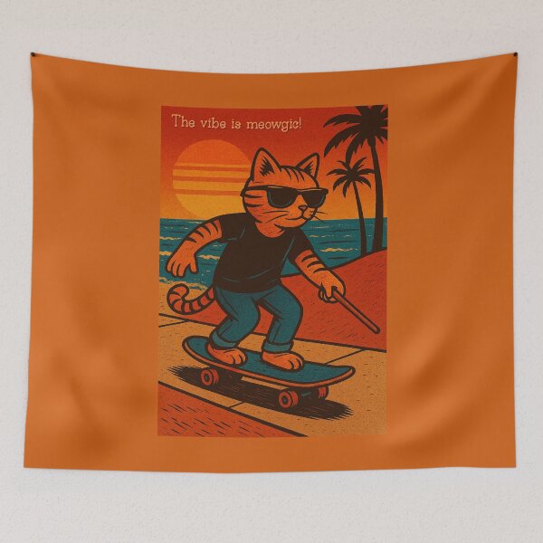 Item preview, The vibe is meowgic!  designed and sold by Brickroad Dsigns.
