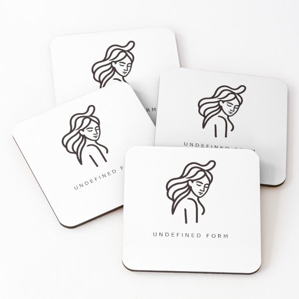 Item preview, SILENT WOMAN - WHITE BIG PRINTS designed and sold by UndefinedForm.