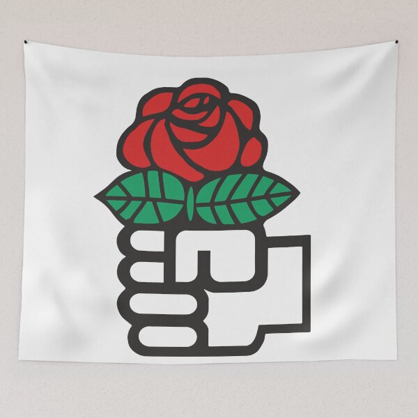 Item preview, Socialism Roses Symbol Red Rose designed and sold by Artifuel.