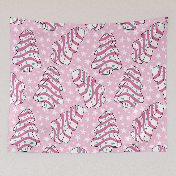 Item preview, Pink Christmas Tree Snack Cake designed and sold by Milibella.