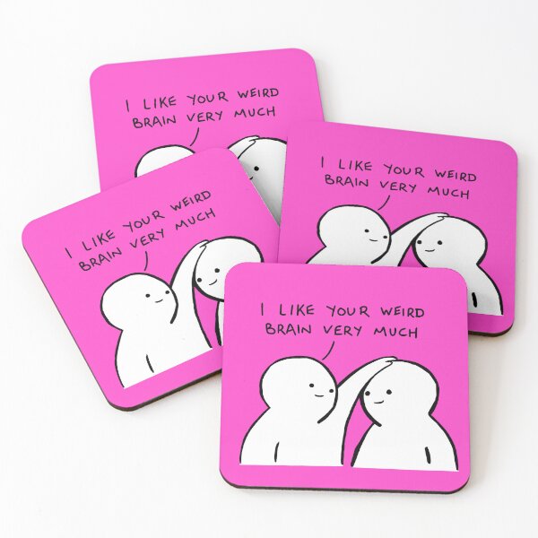 Item preview, I like your weird brain very much  designed and sold by Lazyi99.