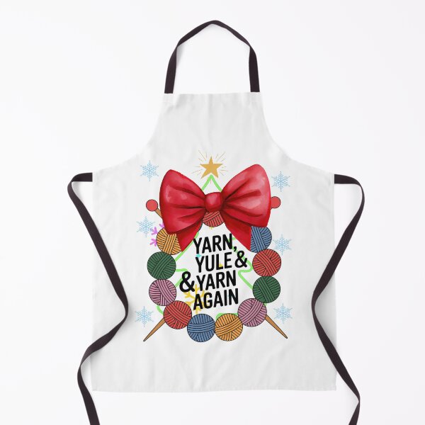 Item preview, Yarn, Yule & Yarn Again – Funny Christmas Knitting Gift Shirt designed and sold by 123artistickay.