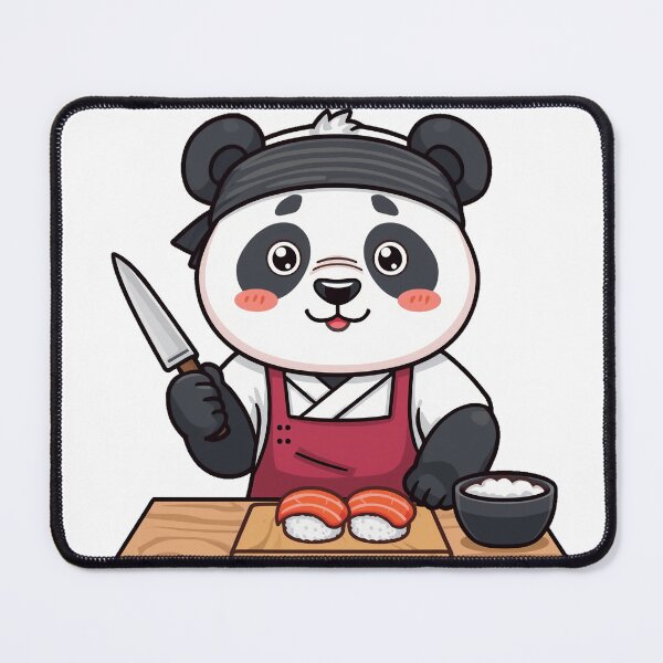 Item preview, Sushi Master Panda – The Zen Chef ?? designed and sold by MzulhilmiZam.