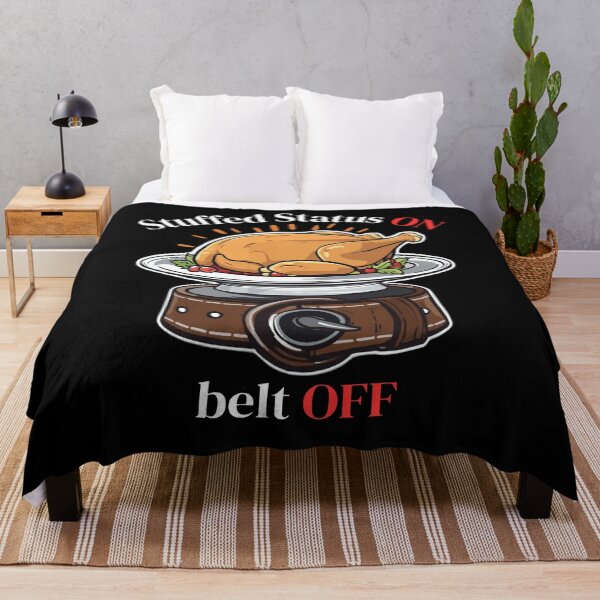 Item preview, Stuffed Status Belt Off - Funny Thanksgiving Shirt designed and sold by DreamArtmaStudio.