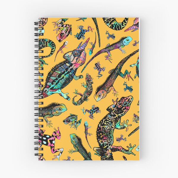 Item preview,  all over, kids pattern, yellow, pattern, frogs , geckos, reptiles designed and sold by Soulape.