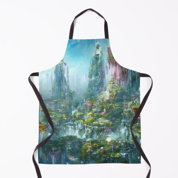 Item preview, Futuristic Cityscape designed and sold by Awesome-Artwork.