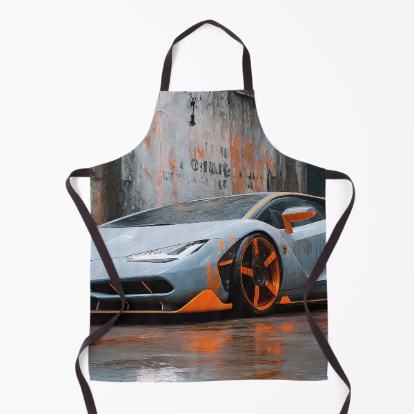 Item preview, Lamborghini Centenario Art Print – Vibrant Supercar Artwork designed and sold by AutoPopStudio.