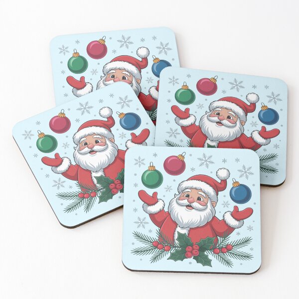 Item preview, Holly Jolly Santa designed and sold by SoftStyleStudio ⭐⭐⭐.