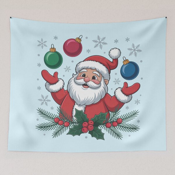 Item preview, Holly Jolly Santa designed and sold by SoftStyleStudio ⭐⭐⭐.