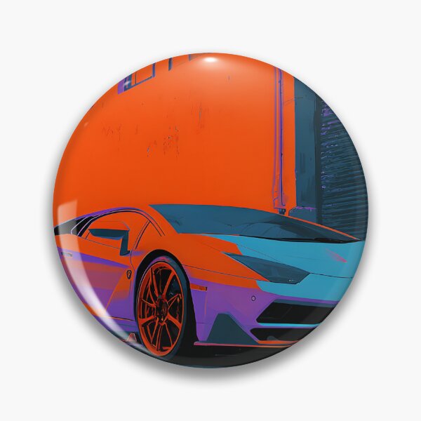 Item preview, Lamborghini Centenario Wall Art – Luxury Car Pop Art designed and sold by AutoPopStudio.