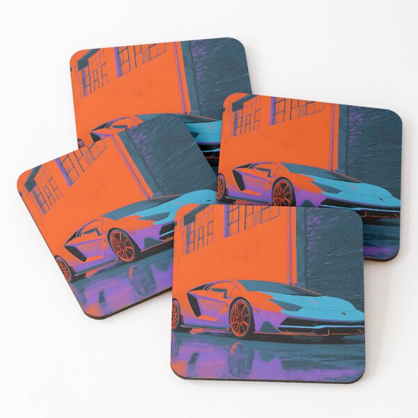 Item preview, Lamborghini Centenario Wall Art – Arte pop de coches de lujo designed and sold by AutoPopStudio.