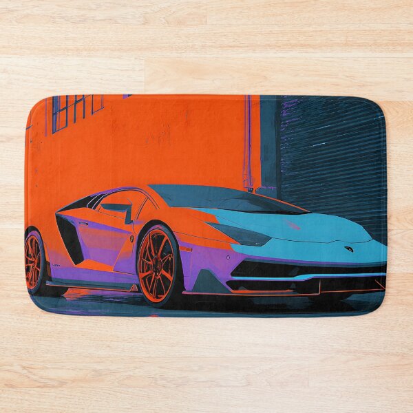 Artikelvorschau, Lamborghini Centenario Wandkunst – Luxusauto-Pop-Art entworfen und verkauft von AutoPopStudio.