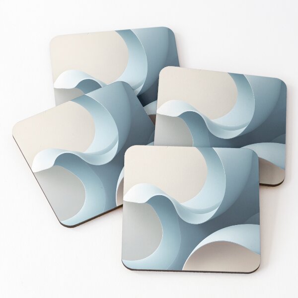 Item preview, Ocean Calm | Abstract Minimal Waves designed and sold by Rudie.Studio.