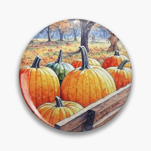 Item preview, Pumpkins in a wagon designed and sold by Sunriseblvd14.