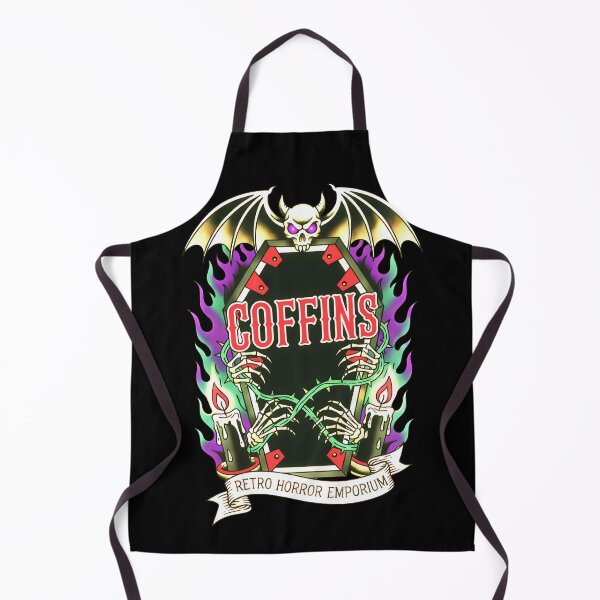 Item preview, Coffins Retro Goth Tattoo Flash designed and sold by CoffinsArt.