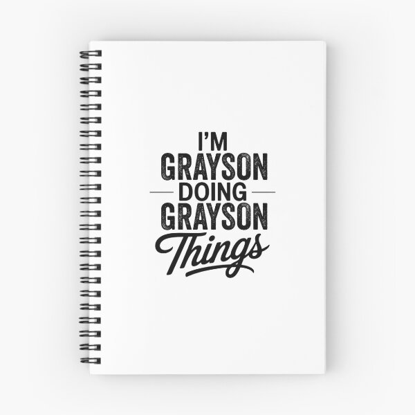 Item preview, I'm Grayson Doing Grayson Things designed and sold by Oussinc.