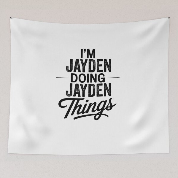 Item preview, I'm Jayden Doing Jayden Things designed and sold by Oussinc.