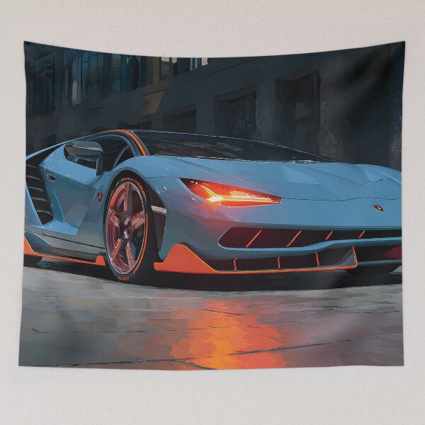 Artikelvorschau, Lamborghini Centenario Poster – Markantes Pop-Art-Design entworfen und verkauft von AutoPopStudio.
