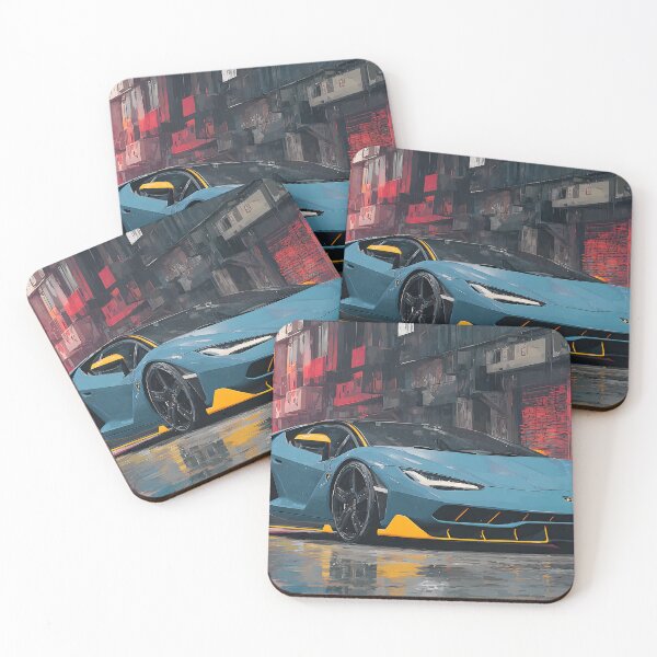 Item preview, Lamborghini Centenario Pop Art colorido para el hogar o la oficina designed and sold by AutoPopStudio.