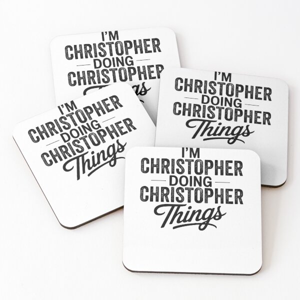 Item preview, I'm Christopher Doing Christopher Things designed and sold by Oussinc.