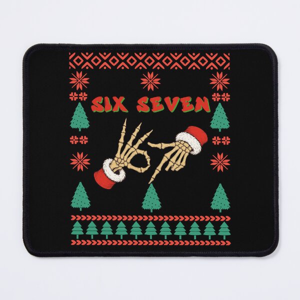 Item preview, Funny 67 Six Seven Christmas Squad Meme Brainrot Classic T-Shirt designed and sold by PrintMod.