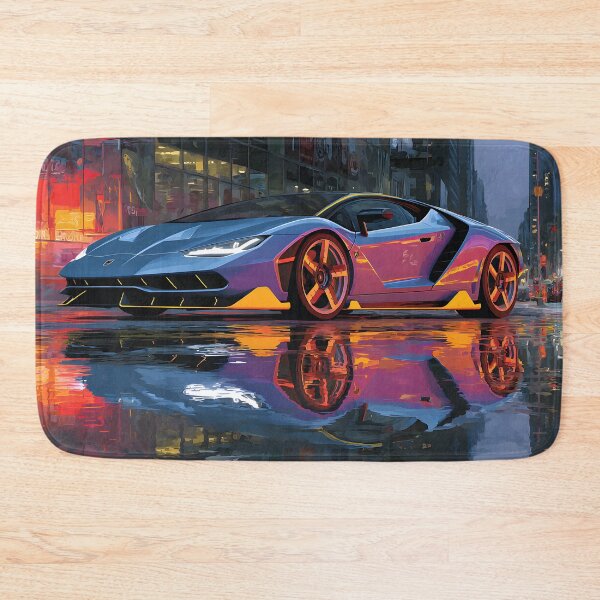 Artikelvorschau, Lamborghini Centenario Kunstdruck – Luxuriöser Supersportwagen als Wandbild entworfen und verkauft von AutoPopStudio.