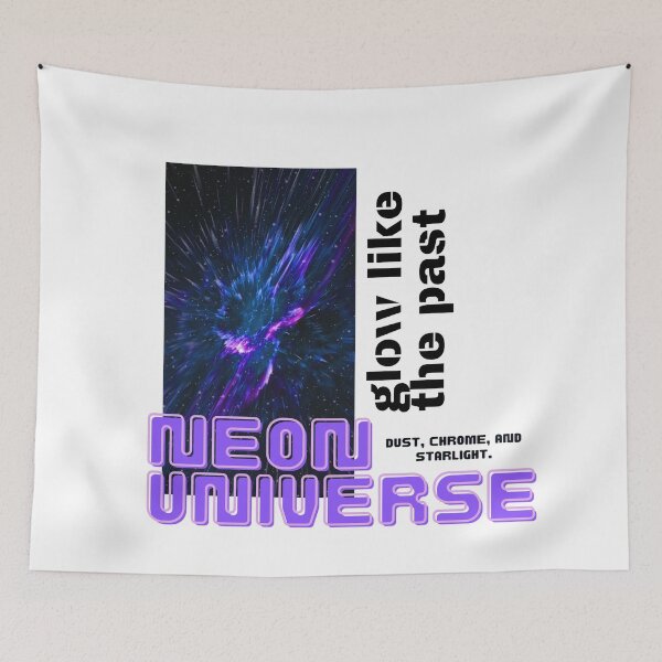 Item preview, NEON UNIVERSE - Glow like the past designed and sold by Astrowayz.