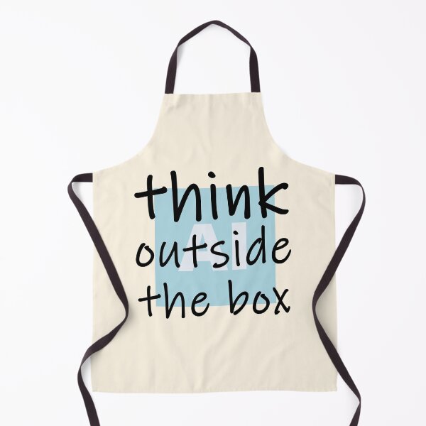 Item preview, Think outside the box - no AI designed and sold by Frank J. Art.
