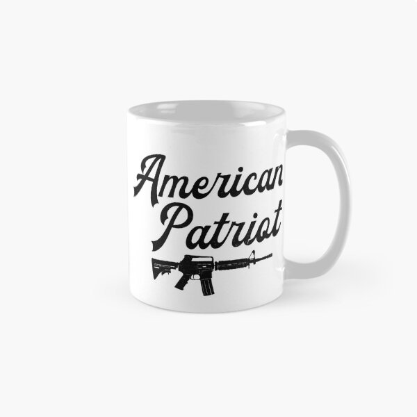 Item preview, American Patriot AR-15 Distressed designed and sold by getpressedshirt.