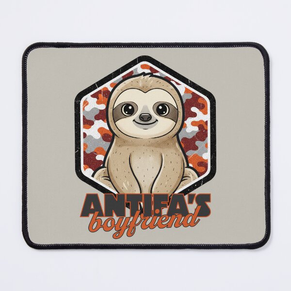 Item preview, ANTIFA’s Boyfriend - Inflatable Sloth of the Revolution designed and sold by 3MillsDesign.