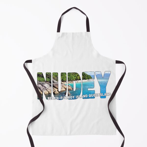 Item preview, NUDEY BEACH Fitzroy Island Queensland - Cairns Sunny Day Paradise designed and sold by Adam Gormley.