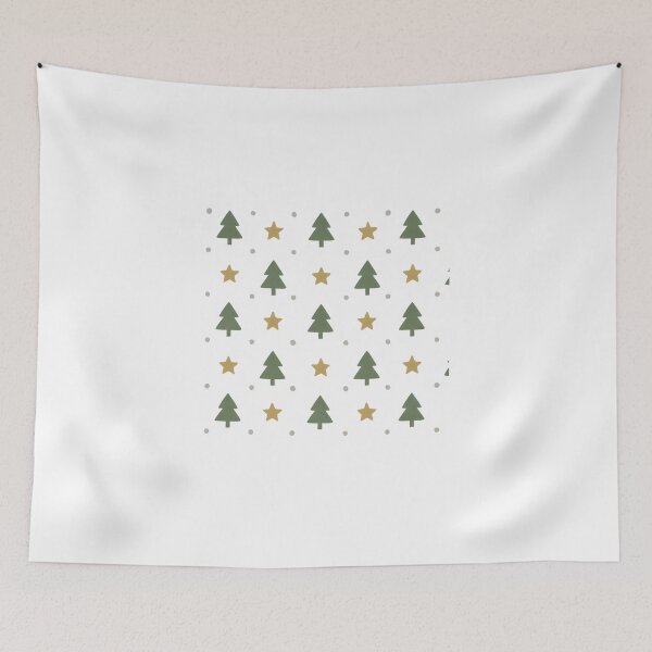 Item preview, Christmas Tree Pattern – Festive Minimal Design designed and sold by Geafixy.