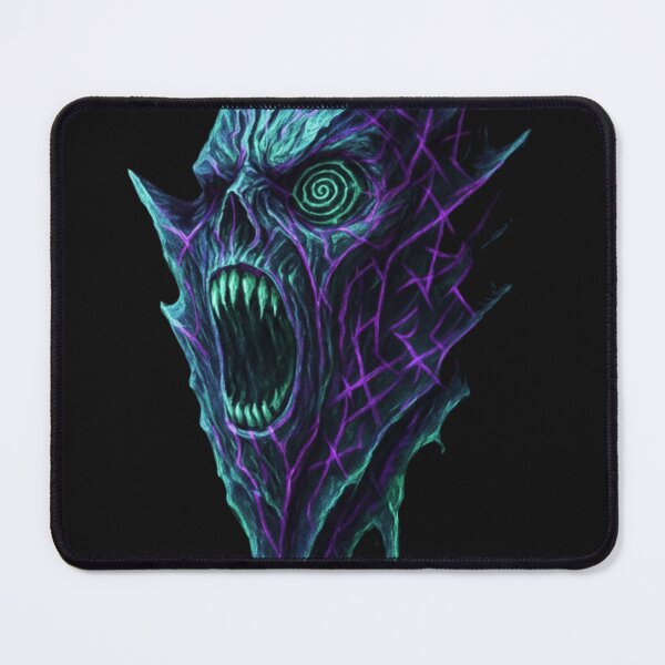 Item preview, Memory Spire Fragment — biomechanical glyph, neon horror sigil designed and sold by Taintedstrokes.