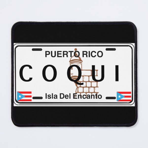 Item preview, Coqui License Plate designed and sold by RivendellBird.