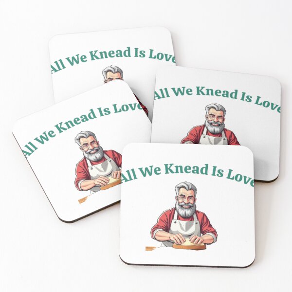 Item preview, All We Knead Is Love Funny Pizza Making Pop Art designed and sold by SaucyFoodTruck.
