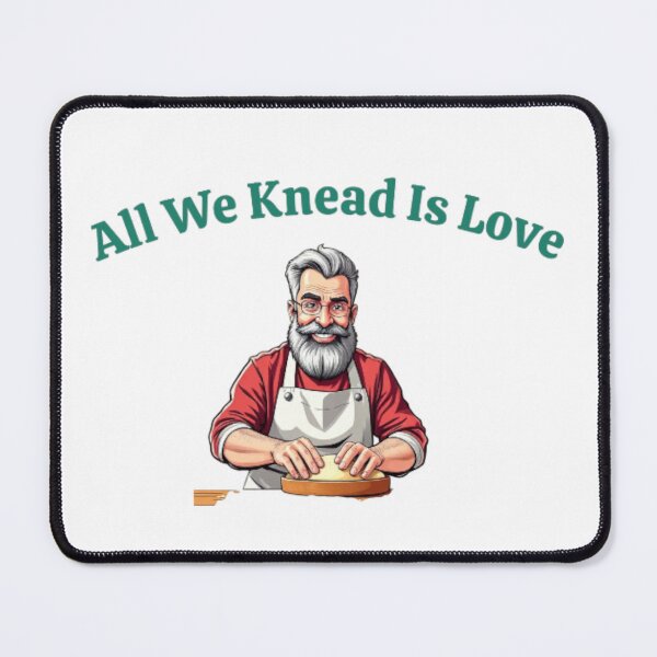 Item preview, All We Knead Is Love Funny Pizza Making Pop Art designed and sold by SaucyFoodTruck.