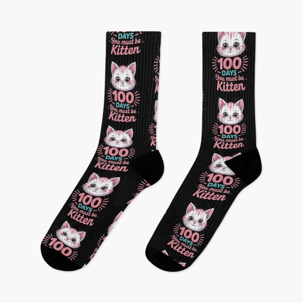 Item preview, 100 Days You Must Be Kitten Cute Cat Design designed and sold by Gogetgiggles.