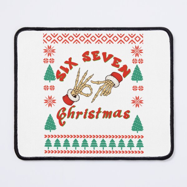 Item preview, Funny 67 Six Seven Christmas Squad Meme Brainrot T-shirt classique designed and sold by PrintMod.
