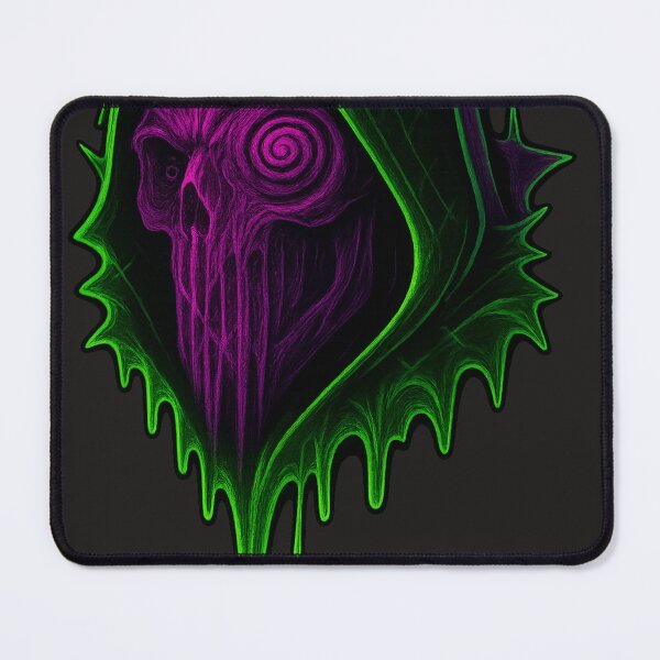 Item preview, Echo Glyph Wraith — spiral-eyed hooded sentinel designed and sold by Taintedstrokes.