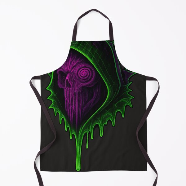 Item preview, Echo Glyph Wraith — spiral-eyed hooded sentinel designed and sold by Taintedstrokes.