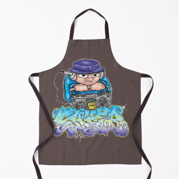 Item preview, Hand drawn OLD SCHOOL boombox character with graffiti lettering designed and sold by Derailed-Drips.