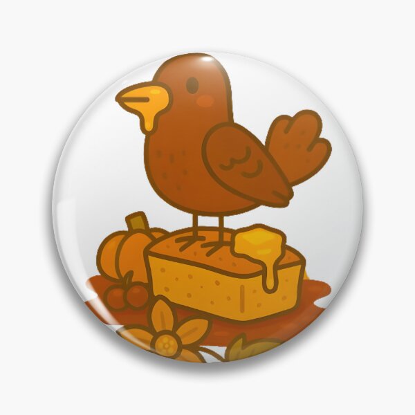 Item preview, Cornbread Crow – Thanksgiving Edition (No Background) designed and sold by Whiskers&Waffles.
