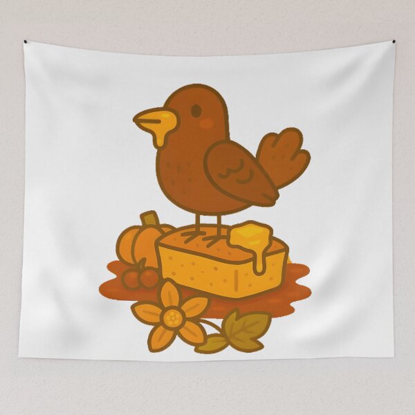 Item preview, Cornbread Crow – Thanksgiving Edition (No Background) designed and sold by Whiskers&Waffles.