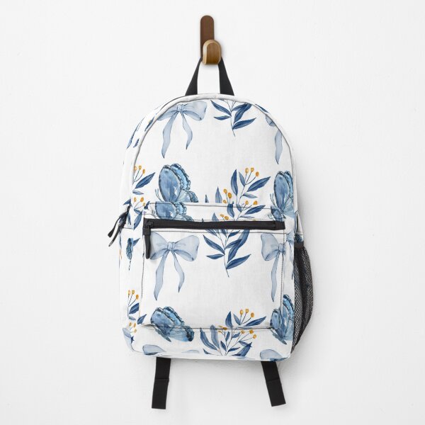 Item preview, Blue Bow, Butterfly And Flower Pattern Design designed and sold by cupidsshopx.