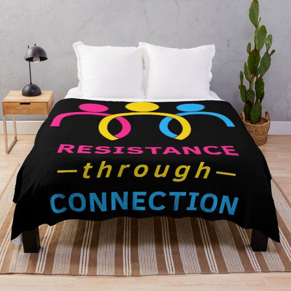 Item preview, Resistance Through Connection (Pan Pride) designed and sold by RainDoe.