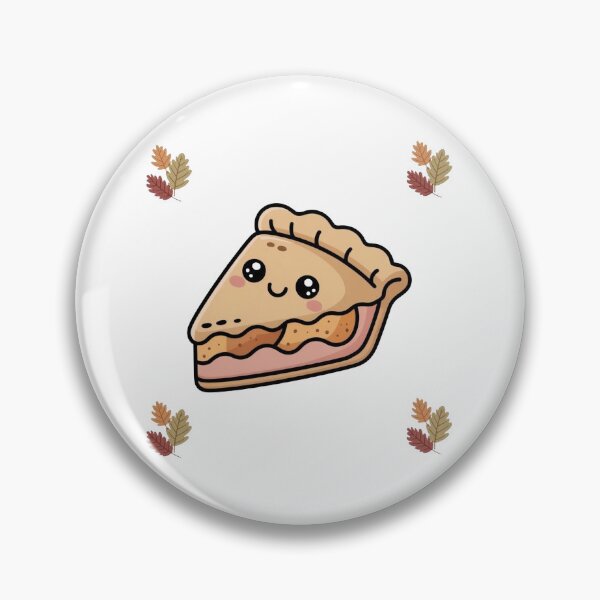 Item preview, Kawaii Apple Pie Slice | Cute Fall Dessert Illustration designed and sold by Tefy Studio.