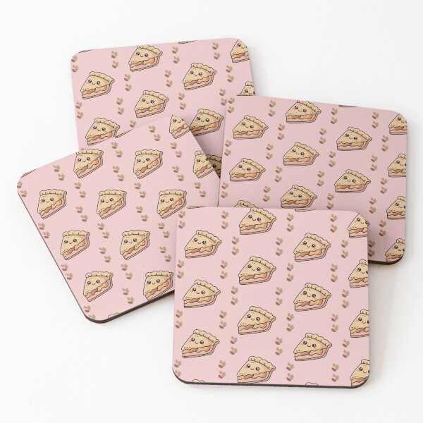 Item preview, Kawaii Apple Pie Slice | Cute Fall Dessert Illustration designed and sold by Tefy Studio.